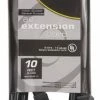 Accu-Cable ECCOM-10 10' 16AWG IEC Male To IEC Female Extension Cord