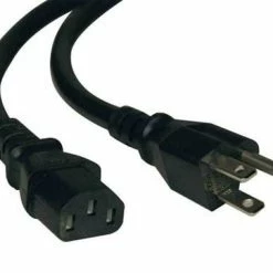 Tripp Lite P007-006 6' 14AWG Desktop Computer Power Cord, Black