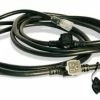 Lex 50123B 25' 15A Black E-String With 3 NEMA 5-15 Receptacles