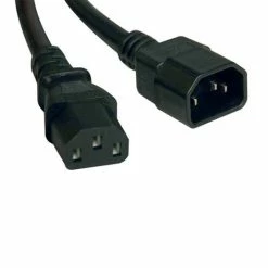 Tripp Lite P005-010 10' 14WG Heavy Duty Power Extension Cable, Black