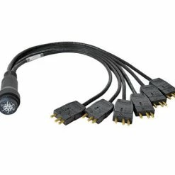 Lex EGBI100-3-SP 3' 20Amp 6-Circuit EverGrip® Break-In StagePin To Molded LSC19 Extension Cable
