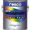 Rosco 05570-0128 1 Gallon Of Turquoise Blue Vinyl Acrylic Paint
