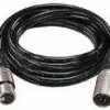 Bescor XLR5MF 5 Ft 4-Pin XLR Male To Female Extension Cable