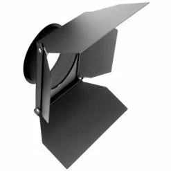 City Theatrical 2488S 7-1/2" Frame Size 4-Leaf Short Barndoor