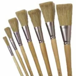 Rosco 056017-KIT 7 Brush Set Includes 1/4" - 2" Fitches