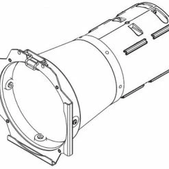ETC 414LT-1 14 Degree Source Four Lens Tube, White