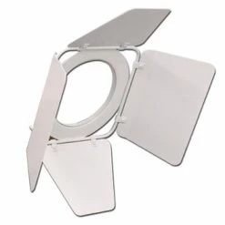 Odyssey LSPAR16BDW Barn Door For Par 16 Light Fixtures, White