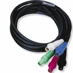 Lex TS600F-10-RGN 10 Ft 400 Amp Cam-Type Tie-In Set With Reverse Ground And Neutral (Green/White)