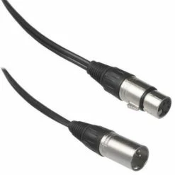 Bescor XLR10MF 10' 4-Pin XLR Male To 4-Pin XLR Female Extension Cable