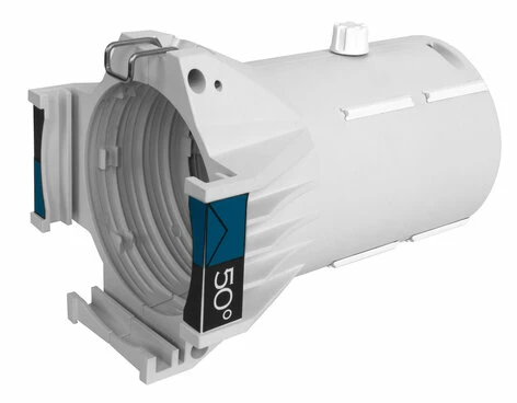 Chauvet Pro OHDLENS-WHT Ovation Ellipsoidal HD Lens Tube In White - Image 2