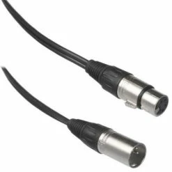 Bescor XLR10MF-BSTOCK 10' 4-Pin XLR Male To 4-Pin XLR Female Extension Cable