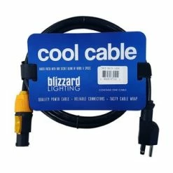 Blizzard TRUE-MAIN-1406 Powercon True1 Compatible To Edison Cable, 14AWG, 6'