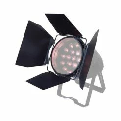 Blizzard BARNDOOR-PROPARZ19-B Barndoor Attachment For ProPar Z19™ Par Fixtures, Black