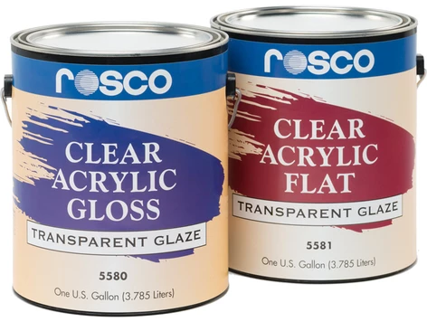 Rosco 05580-0128 Acrylic Clear Gloss 1Gal