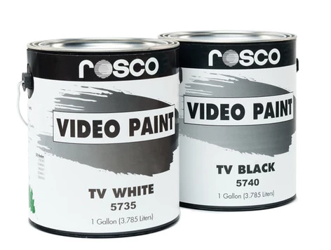 Rosco 05735-0128 Paint TV White 1Gal