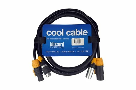 Blizzard DMXPCTRUE-6 Powercon True1 And 3-pin DMX Combo Cable, 6'
