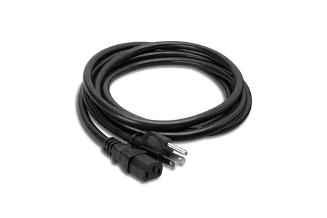 Hosa PWC403 3' IEC C13 To NEMA 5-15P Power Cord, 14 AWG - Image 2