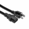 Hosa PWC415 15' IEC C13 To NEMA 5-15P Power Cord, 14 AWG