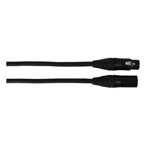 Pro Co DMX5-200 200' 5-pin DMX Cable, Black Connectors, Gold Contacts - Image 2