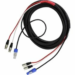 Pro Co EC5-100 100' Combo Cable With Dual XLR And PowerCon