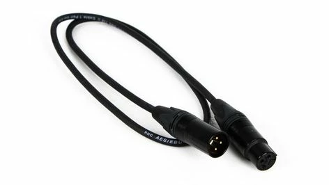 Pro Co DMX3-1 1' 3-pin DMX Lighting Cable