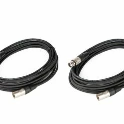 Cable Up DMX-XX325-TWO-K Cable, DMX 3pM-3pF 25ft 2-Pack