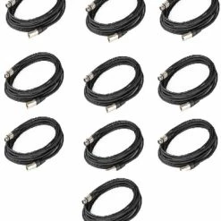 Cable Up DMX-XX325-TEN-K Cable, DMX 3pM-3pF 25ft 10-Pack