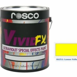 Rosco 06251-0128 Vivid FX Lemon Yellow 1 Gallon