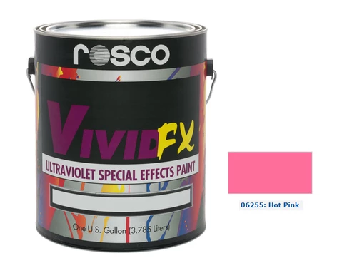 Rosco 06255-0128 Vivid FX Hot Pink, 1 Gallon