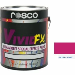 Rosco 06257-0128 Vivid FX Violet 1 Gallon