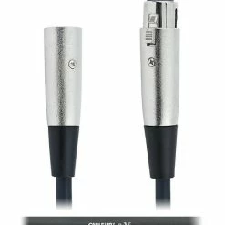 Cable Up DMX-XX5-25 25 Ft 5-Pin DMX Male To 5-Pin DMX Female Cable