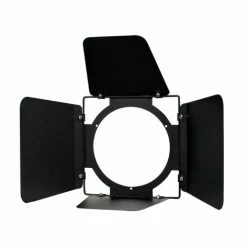 ADJ BARN-DOOR-COB Barn Door For COB Cannon Wash Fixture, Black