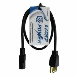 Pro Co E183-8IEC 8' Extension Cord With 18AWG And 3C