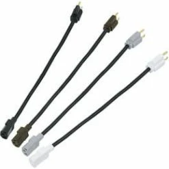 Middle Atlantic IEC-24X4 2' IEC Power Cords, 4 Pack