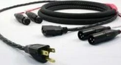 Pro Co EC8-50 50' Combo Cable With Dual XLR M/F And Gray PowerCON To IEC