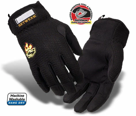 Setwear SW-05-008 Small Black EZ-Fitâ„¢ Glove