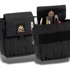 Setwear SW-05-509 Small, 7" X 7" Black AC Pouch